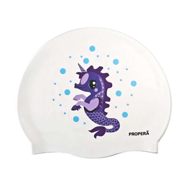 Шапочка FLEXIFIT SILK EFFECT PRINT JR Seahorse 2-7 лет