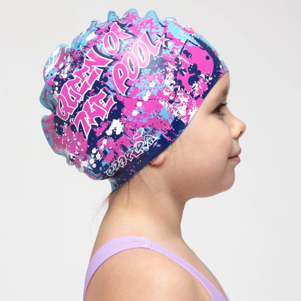 Шапочка FLEXIFIT SILK EFFECT PRINT I PINK STAR от 6 лет