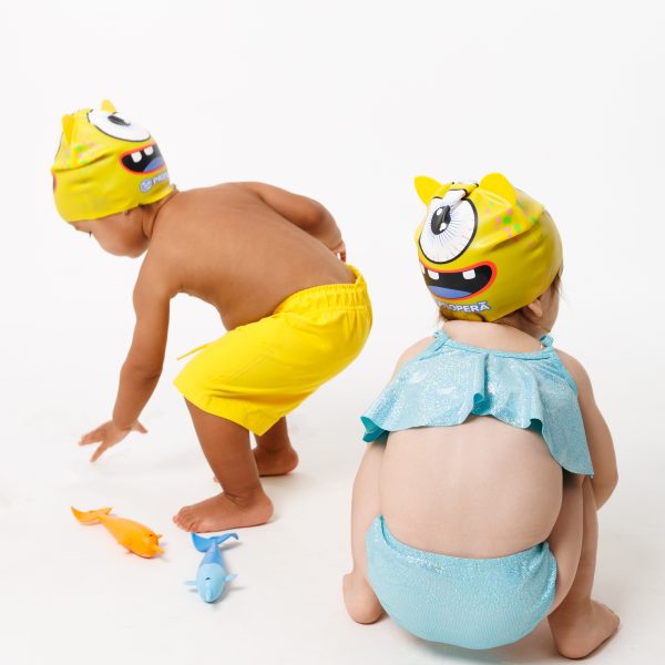 Шапочка FLEXIFIT SILK EFFECT PRINT MINI FRIENDS 12-48 мес цвет EYEQ