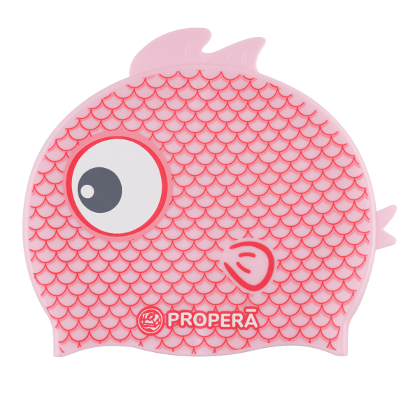 Шапочка FLEXIFIT SILK EFFECT PRINT MINI FRIENDS 12-24 мес цвет PINK FISH